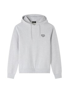 A.P.C - Standard džemperis ar kapuci - TPN HEATHERED GREY/BLACK | Stockmann