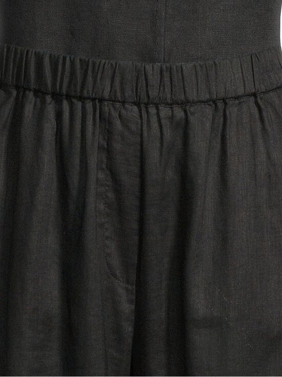 SAND Copenhagen - Pluga-leveälahkeiset housut - 200 EBONY BLACK | Stockmann - photo 5