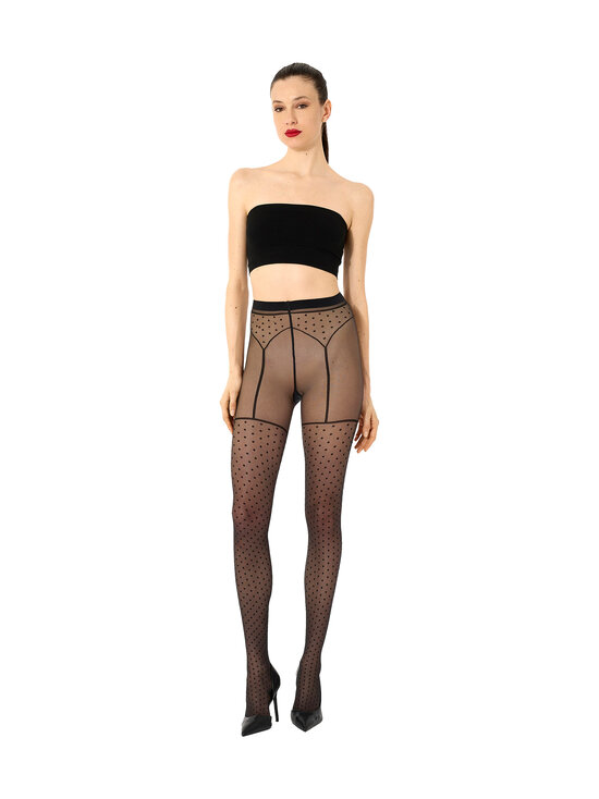 Wolford - Dotted Garter Belt zeķubikses - 9180 BLACK/BLACK | Stockmann - photo 3