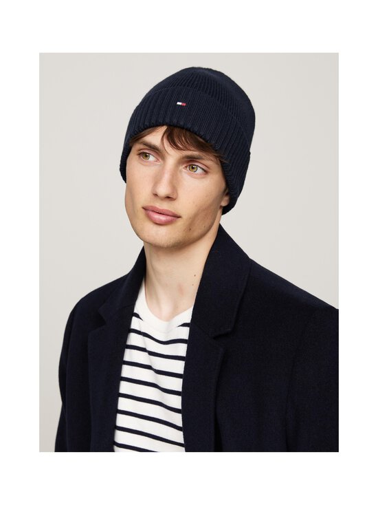 Tommy Hilfiger - TH Flag puuvilla-kašmiirisegust müts - OS SPACE BLUE - photo 3 Tommy Hilfiger - TH Flag puuvilla-kašmiirisegust müts - OS SPACE BLUE | Stockmann - photo 3