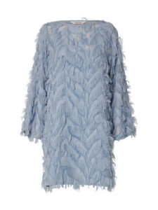 Selected - SlfMyline Relaxed Boat Neck -mekko - DUSTY BLUE | Stockmann