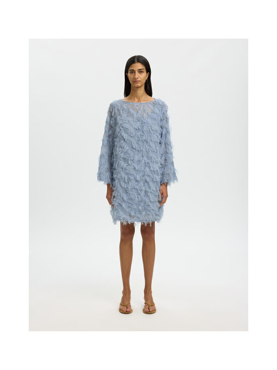 Selected - SlfMyline Relaxed Boat Neck -mekko - DUSTY BLUE | Stockmann - photo 2