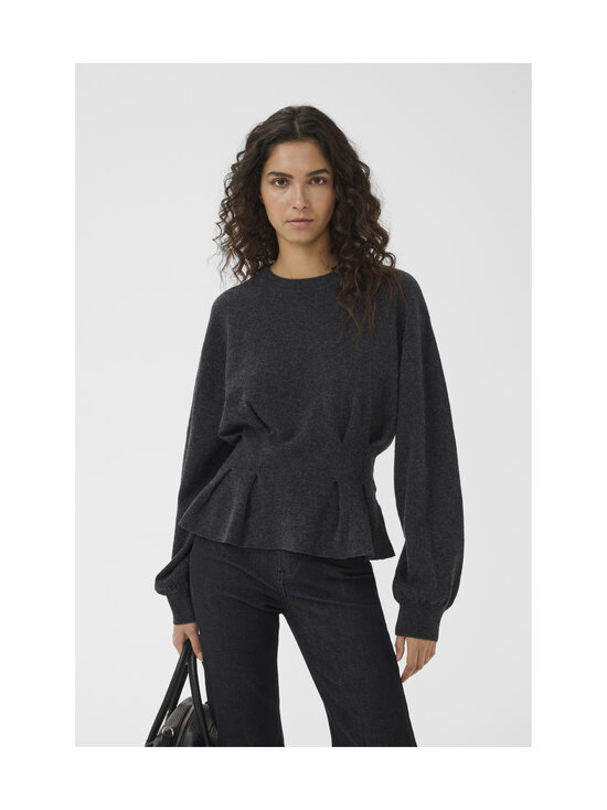Gestuz - Kampsun GZmanzi Waist - 170 DEEP GRAPHITE MELANGE | Stockmann - photo 3