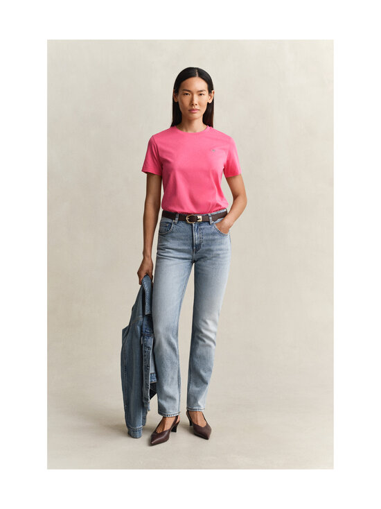 GANT - Regular Shield T-krekls - 661 BRIGHT FUSCHIA | Stockmann - photo 5