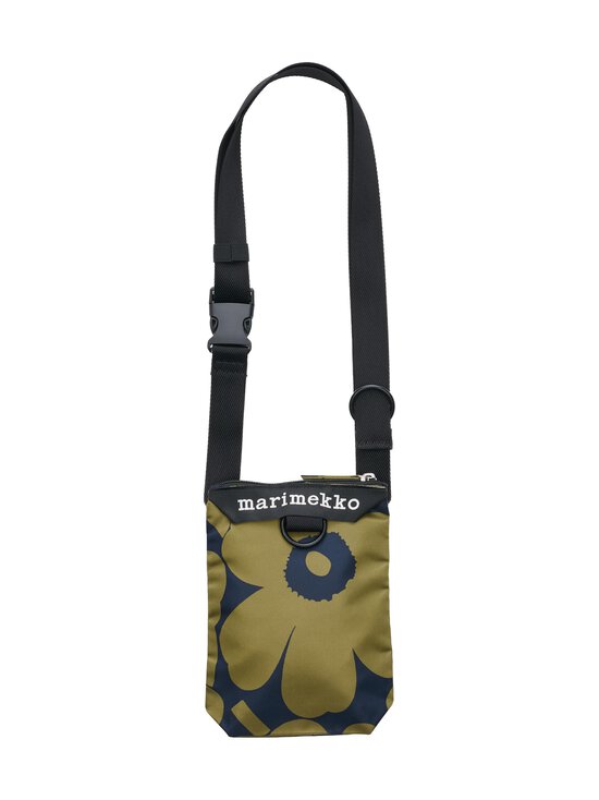 Marimekko - Neat Phone Pocket -puhelinlaukku - 650 OLIVE GREEN, DARK BLUE | Stockmann - photo 1