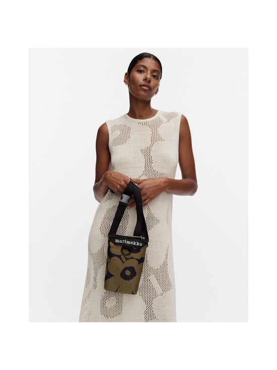 Marimekko - Neat Phone Pocket -puhelinlaukku - 650 OLIVE GREEN, DARK BLUE | Stockmann - photo 3
