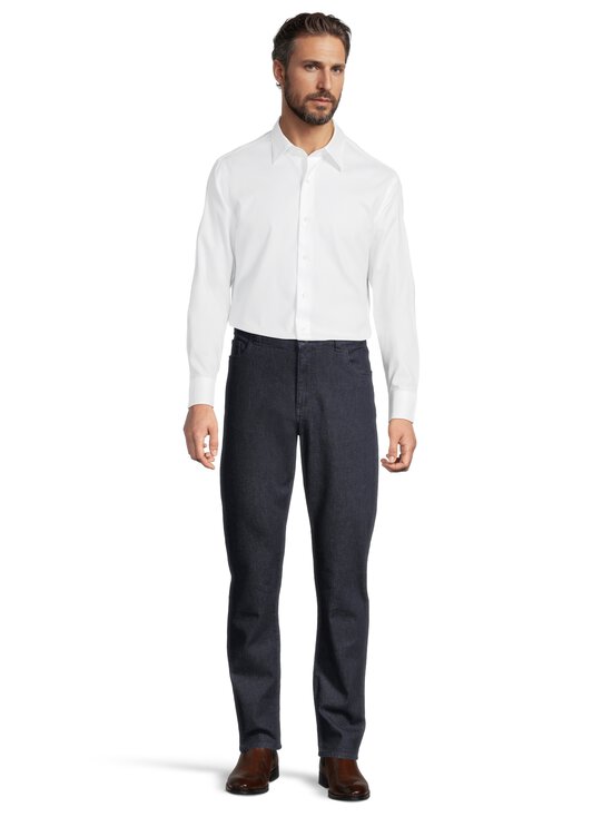 Canali - Over-dyed stretch -housut - PX01028 301 BLUE | Stockmann - photo 3