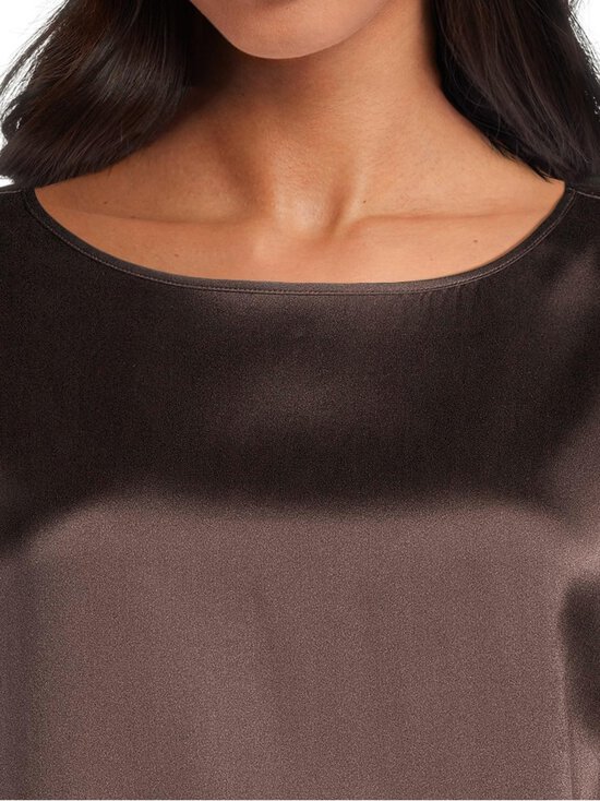 SAND Copenhagen - Siidisegust pluus Nova - 290 DARK BROWN | Stockmann - photo 4