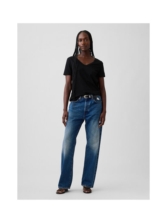 GAP - Vintage Vneck -paita - TRUE BLACK V2 2 | Stockmann - photo 3