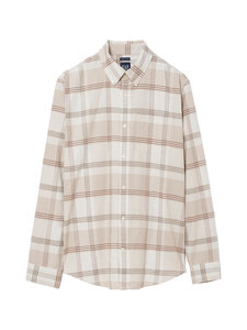 GAP - Oxford Seasonal Standard Fit krekls ar apkakli - CREAM CHECK | Stockmann