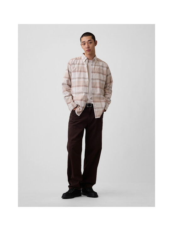 GAP - Oxford Seasonal Standard Fit krekls ar apkakli - CREAM CHECK | Stockmann - photo 2