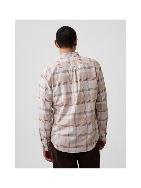 GAP - Oxford Seasonal Standard Fit krekls ar apkakli - CREAM CHECK | Stockmann - photo 3