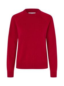 Samsoe Samsoe - Boston O-Neck -neule - 191531TCX SUN-DRIED TOMATO | Stockmann