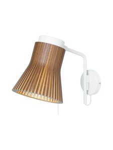 Secto Design - Petite walnut -varrellinen seinävalaisin suoralla seinäkiinnityksellä - WALNUT | Stockmann