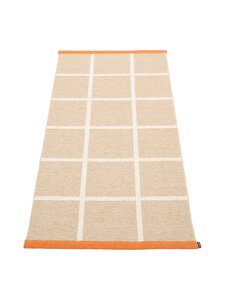 Pappelina - Criss Hemmed -matto - BEIGE BEIGE/VANILLA/PALE ORANGE EDGE | Stockmann