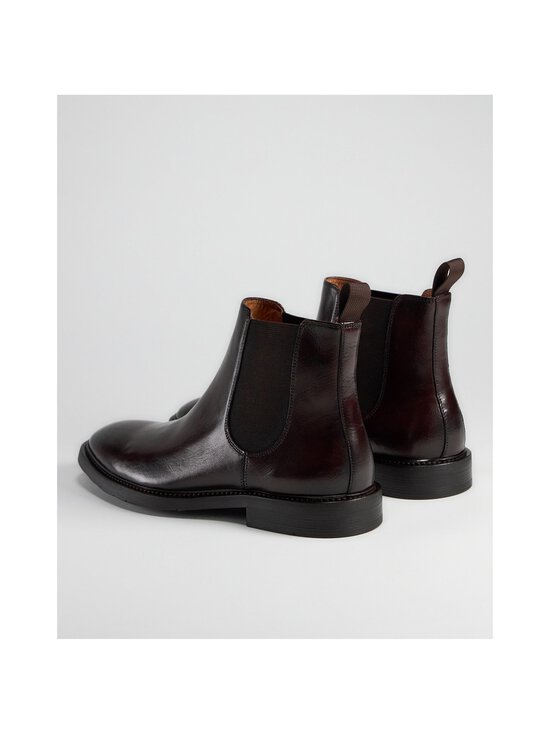 TGA by Ahler - Chelsea-nahkanilkkurit - DK BROWN | Stockmann - photo 3