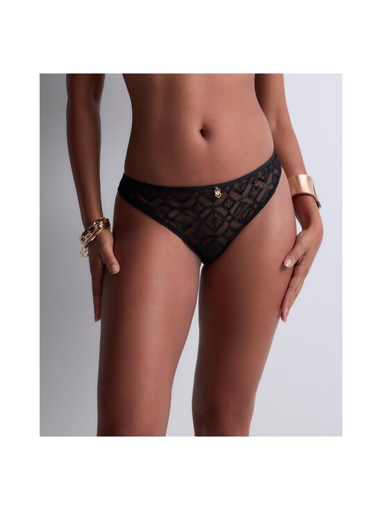 Aubade - Sense Of Illusion Tanga mežģīņu biksītes - BLACK | Stockmann - photo 2