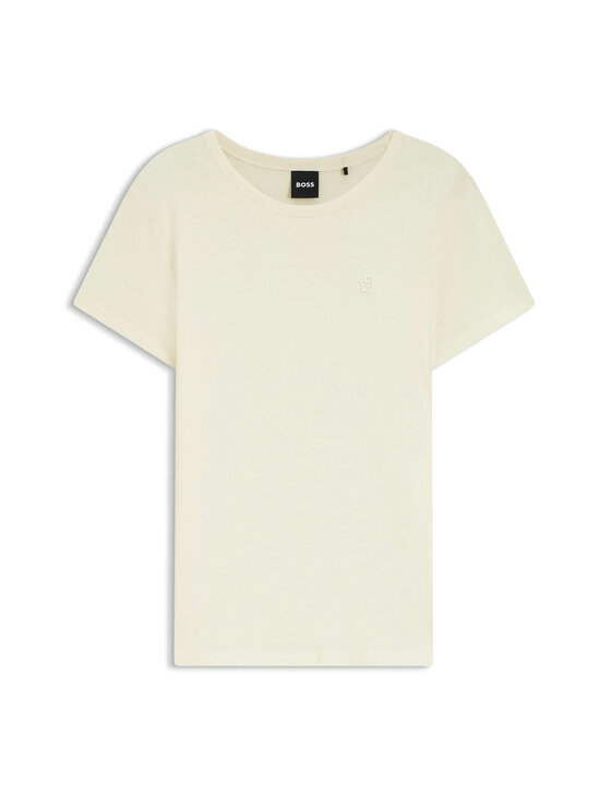 BOSS - Eventsa Jersey T-krekls - OPEN BEIGE | Stockmann - photo 1