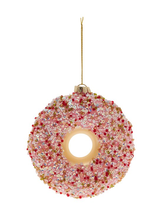 Donut Sequins -kuusenkoriste 12,1 cm