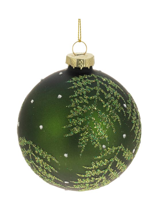 Weiste - Pine Branch -lasipallo 8 cm - GREEN | Stockmann - photo 1
