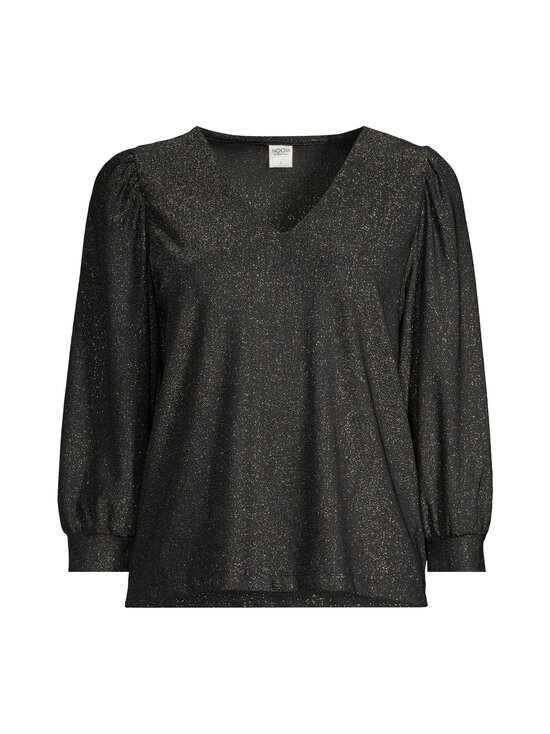 NOOM - Norma Lurex Jersey blūze - BLACK/SILVER | Stockmann - photo 1