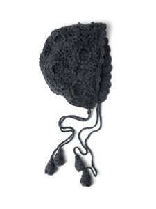 Damson Madder - Crochet Bonnet - virkattu hattu - CHARCOAL | Stockmann