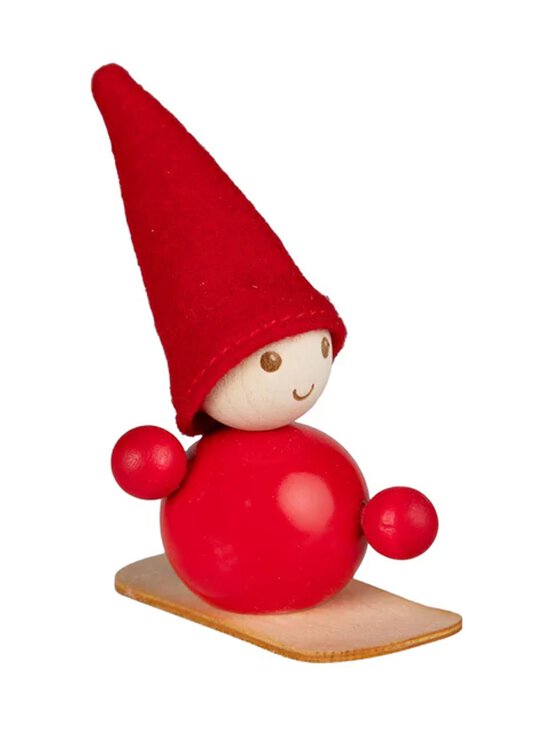 Aarikka - Tonttu lumilautailija -joulukoriste - C600 RED - photo 2 Aarikka - Tonttu lumilautailija -joulukoriste - C600 RED | Stockmann - photo 2