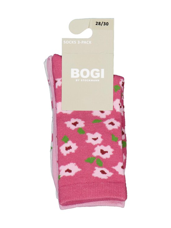 Bogi - Jill zeķes 3 iepak. - PINK FLOWERS | Stockmann - photo 3