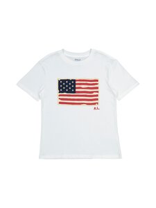 Polo Ralph Lauren - Flag t-paita - WHITE | Stockmann