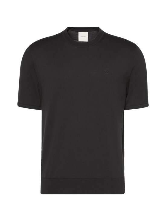 Calvin Klein Menswear - Supima Cotton Crew -lyhythihainen neulepaita - UB1 BLACK - photo 1 Calvin Klein Menswear - Supima Cotton Crew -lyhythihainen neulepaita - UB1 BLACK | Stockmann - photo 1