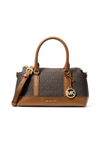 Michael Michael Kors - Andie Small Satchel -laukku - 252 BRN/ACORN | Stockmann