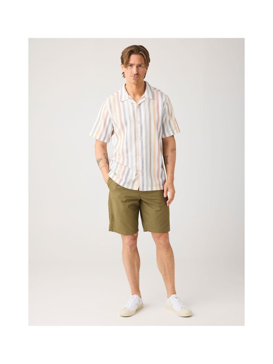 Knowledge Cotton Apparel - Organic Cotton Striped -kauluspaita - 8032 MULTI COLOR STRIPE | Stockmann - photo 3