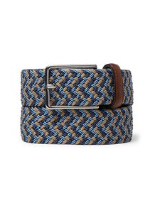SDLR - Mars Knitted -vyö - 0770 DK BLUE-LT BLUE-BEIGE | Stockmann