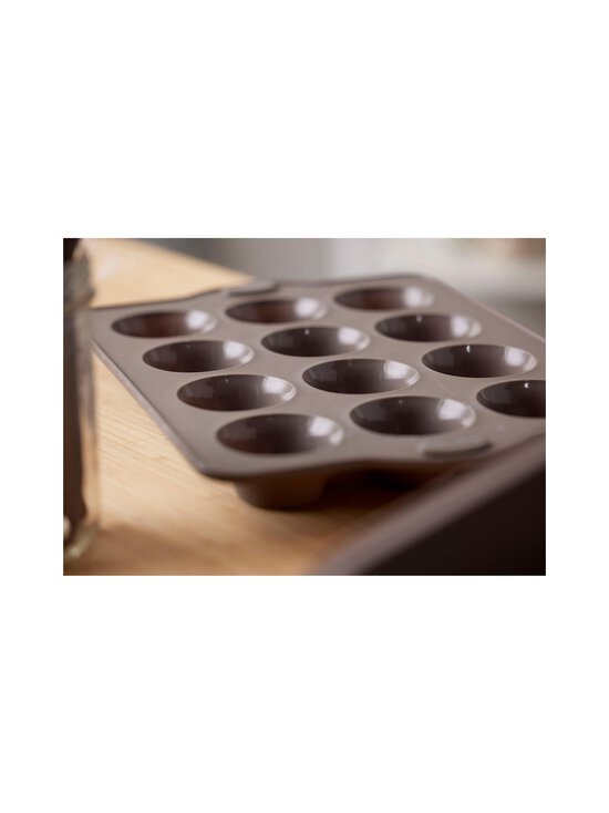 Blomsterberg - Muffin Pan silikona kēksu forma 12 gab. - LATTE BEIGE | Stockmann - photo 3
