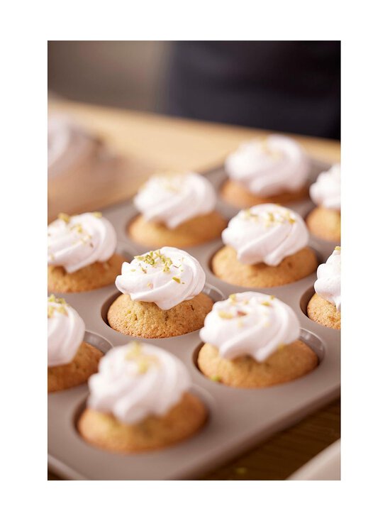 Blomsterberg - Muffin Pan silikona kēksu forma 12 gab. - LATTE BEIGE | Stockmann - photo 6