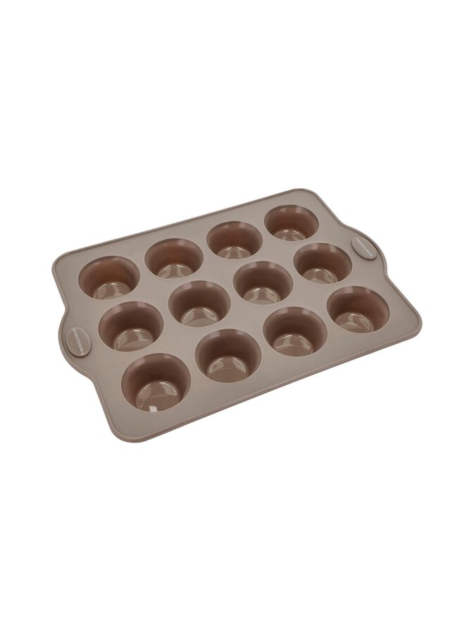 Blomsterberg - Muffin Pan- Silikoninen Muffinssivuoka 12 Kpl