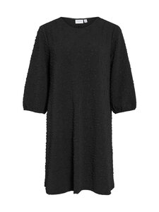 Vila - ViCrona O-Neck 3/4 -mekko - BLACK BEAUTY | Stockmann