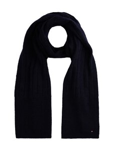 Tommy Hilfiger - Flag Fluffy šalle - DW6 SPACE BLUE | Stockmann