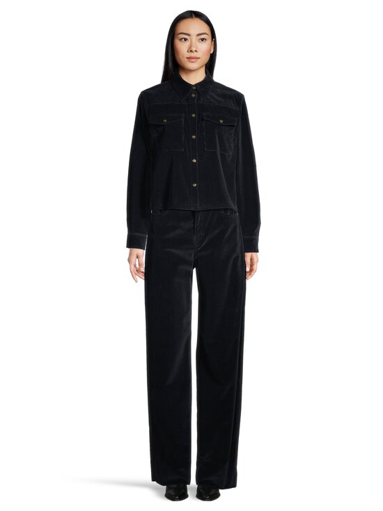 Max Mara Studio - Mstrivolo-vakosamettitakki - 004 NAVY | Stockmann - photo 2