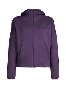 adidas Sportswear - W Z.N.E. Full-Zip -treenitakki - KC4569 AURPLU | Stockmann