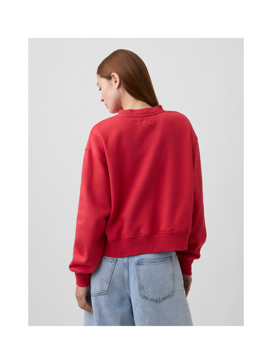 GAP - Oversized Crewneck džemperis ar sānu šķēlumiem - RED 2 | Stockmann - photo 4