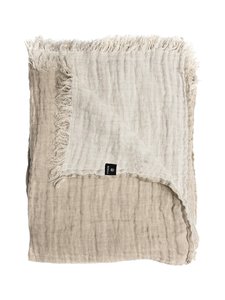Himla - Hannelin-pellavahuopa 130 x 170 cm - PELLAVA/VALKOINEN | Stockmann