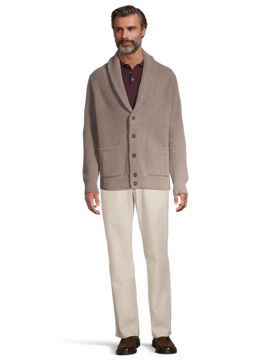Oscar Jacobson - Roland adīta jaka - 406 WALNUT BEIGE | Stockmann - photo 4