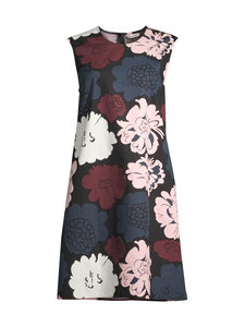 Marimekko - Oksisto Pioni -mekko - 935 BLACK, LIGHT PINK, WINE RED | Stockmann