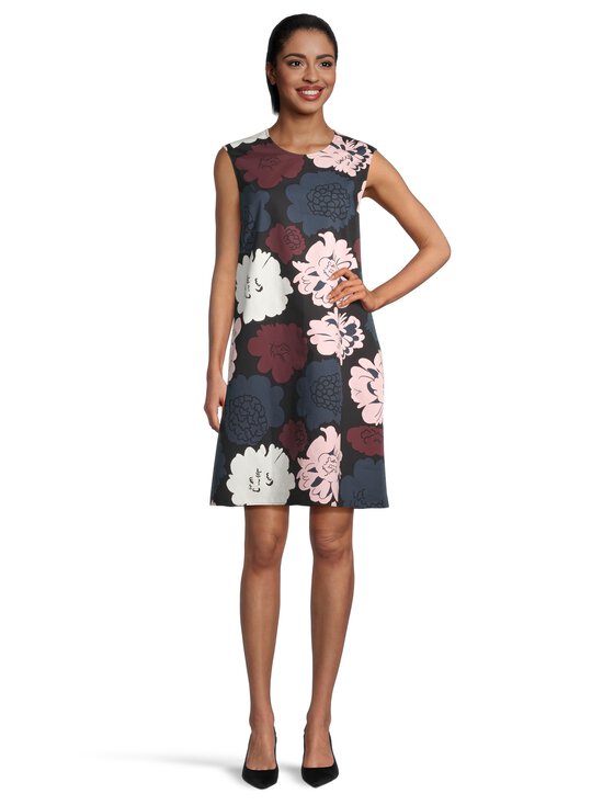 Marimekko - Oksisto Pioni -mekko - 935 BLACK, LIGHT PINK, WINE RED | Stockmann - photo 2