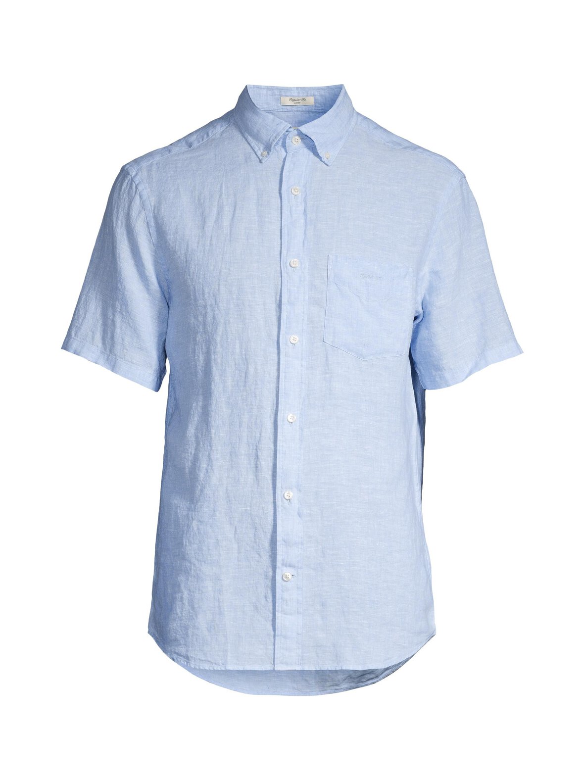 Lyhythihainen regular fit -pellavapaita