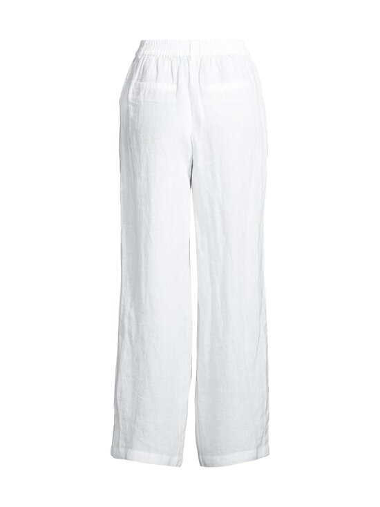 Lexington - Mid-Waist Wide-Leg -pellavahousut - 100 WHITE | Stockmann - photo 2