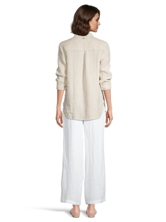 Lexington - Mid-Waist Wide-Leg -pellavahousut - 100 WHITE | Stockmann - photo 4