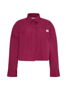Calvin Klein Jeans - Poplīna īsais krekls - VG5 RHODODENDRON | Stockmann