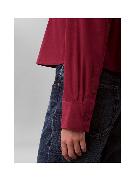Calvin Klein Jeans - Poplīna īsais krekls - VG5 RHODODENDRON | Stockmann - photo 7